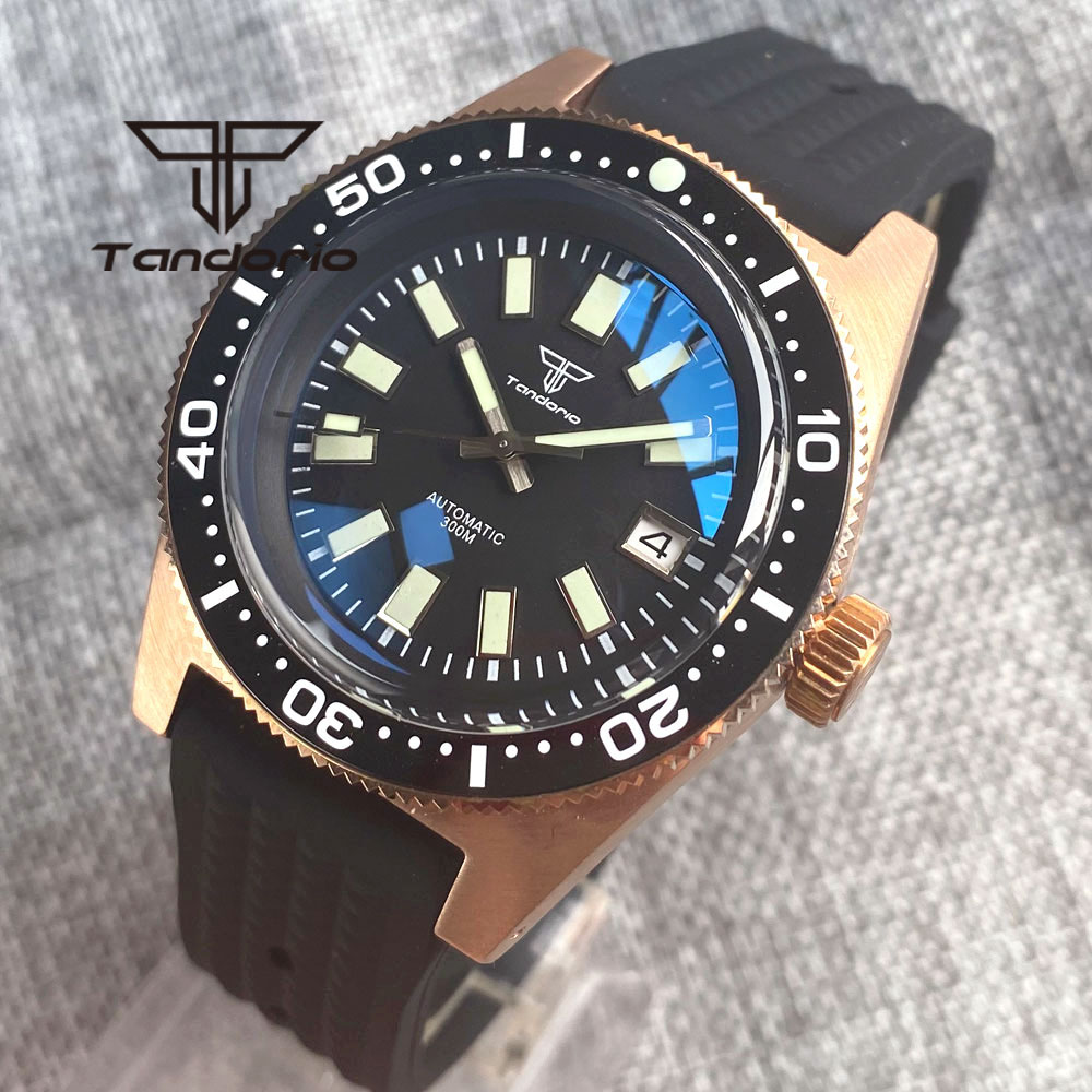 Tandorio 62 MAS CUSN8 Solid Br - Seiko Watch 5 Sports recension och pris