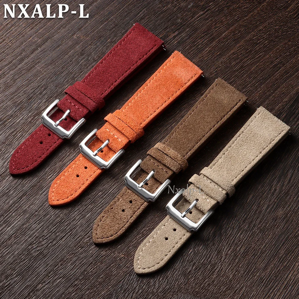 Durable Suede Cowhide Watch St - Suede Strap Watch recension och pris