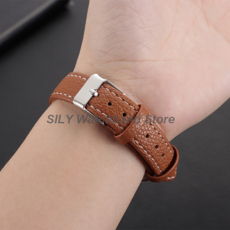 10mm 12mm 14mm 16mm Ultra-thin - Suede Strap Watch recension och pris