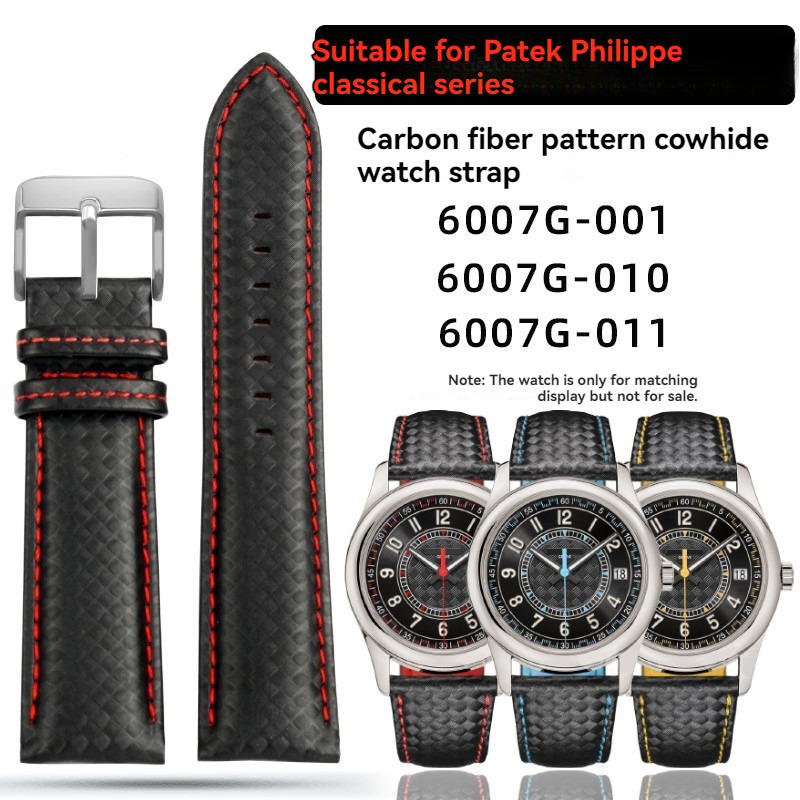 18 20 21 22 23 24mm Carbon fib - Patek Philippe Watch Calatrava recension och pris