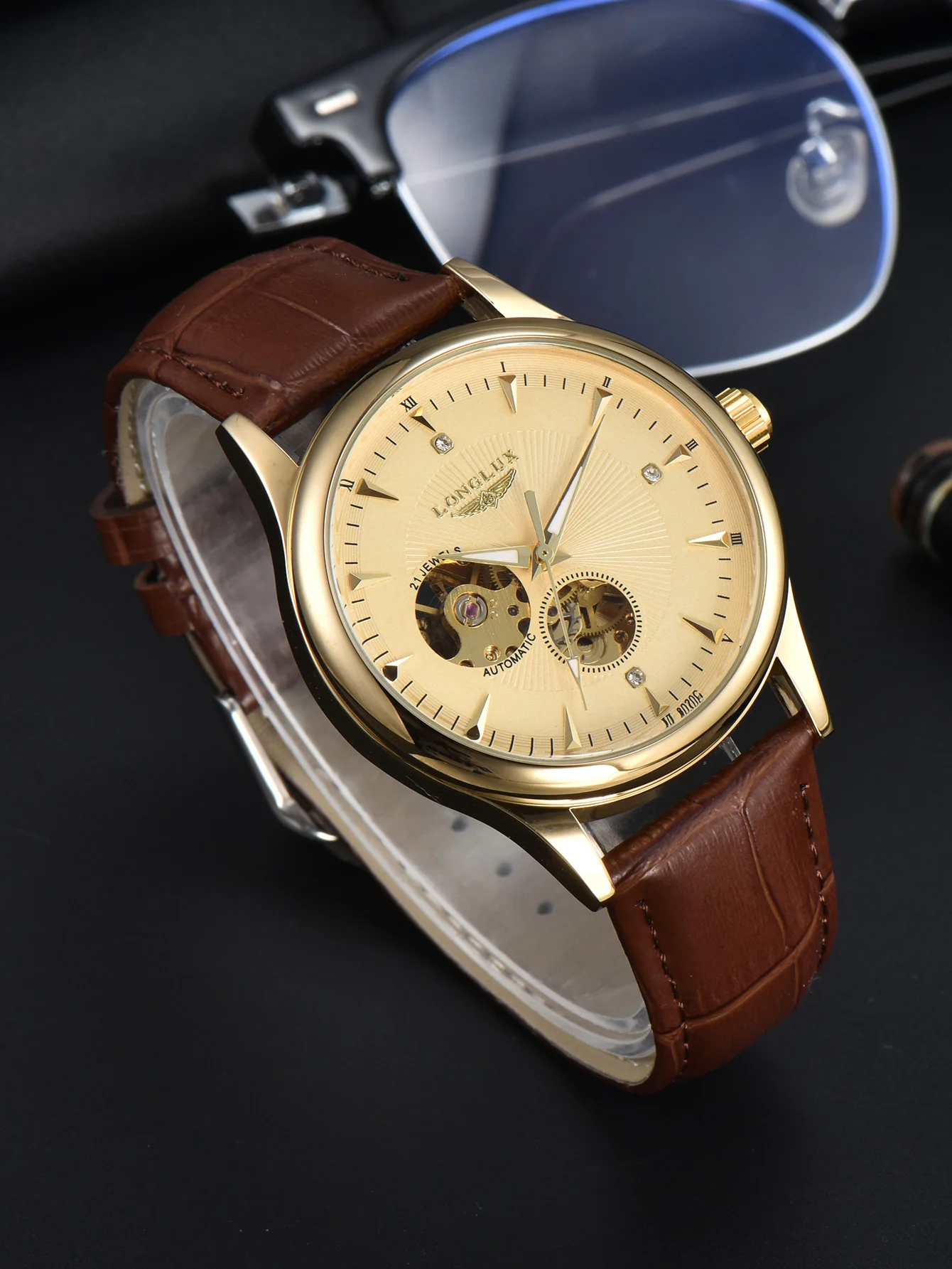 LONGLUX Automatic Watch Elegan - Seiko Watch 5 Sports recension och pris